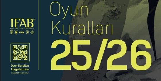 Futbol Oyun Kuralları Kitabı Yayınlandı